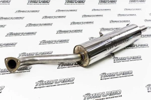 Глушитель прямоточный STT нержавейка для ВАЗ 2101, 2103, 2105-2107