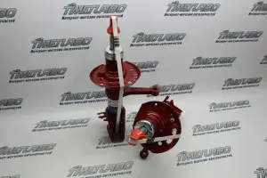 Стойки передние DEMFI Premium Cross газомаслянные, с завышением 15 мм для Лада Калина, Калина 2, Гранта, Гранта FL, Датсун mi-DO, on-DO Стойки передние DEMFI Premium Cross газомаслянные, с завышением 15 мм для Лада Калина, Калина 2, Гранта, Гранта FL, Датсун mi-DO, on-DO