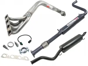 Выпускной комплект 4-2-1 с гофрой STT, 16V для ВАЗ 2113, 2114