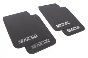 Брызговики универсальные «SPARCO», большие чёрные Брызговики универсальные «SPARCO», большие чёрные
