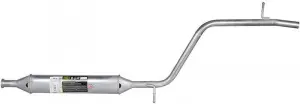 Глушитель дополнительный резонатор TRIALLI Сталь AS для Лада Ларгус с двигателем ВАЗ 21129