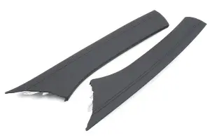 Облицовки стоек ветрового стекла, экокожа, цветная нить для Лада Веста Облицовки стоек ветрового стекла, экокожа, цветная нить для Лада Веста