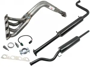 Выпускной комплект 4-2-1 без гофры, глушитель С/О STT, 16V для ВАЗ 2112