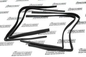 Бархотки БРТ опускных стекол П-образные для Лада Калина, Калина 2, Гранта