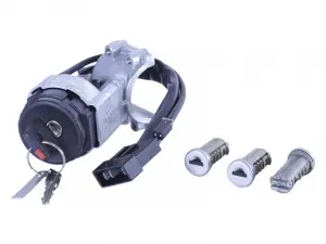 Замок зажигания ДААЗ в комплекте с ключом и цилиндрами для Лада Калина Замок зажигания ДААЗ в комплекте с ключом и цилиндрами для Лада Калина