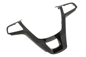 Накладка руля Люкс черный лак для Лада Веста, XRAY Накладка руля Люкс черный лак для Лада Веста, XRAY