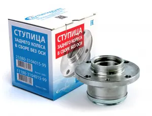 Ступица заднего колеса AVTOSTANDART в сборе без оси для Лада Калина