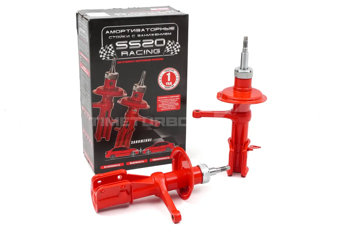 Стойки передние SS20 Racing Комфорт масляные, с занижением 50 мм для ВАЗ 2108-21099, 2113-2115, 2110-2112 Стойки передние SS20 Racing Комфорт масляные, с занижением 50 мм для ВАЗ 2108-21099, 2113-2115, 2110-2112