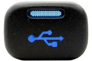 Кнопка пересвеченная USB с индикацией для ВАЗ 2113-2115, Лада Калина, Нива Travel, Шевроле Нива Кнопка пересвеченная USB с индикацией для ВАЗ 2113-2115, Лада Калина, Нива Travel, Шевроле Нива