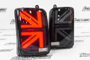 Фонари LED Британия чёрные для Лада Нива 4х4