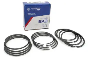 Поршневые кольца Мотордеталь 21011 для ВАЗ 2101-2107 с двигателем ВАЗ 21011, 2105, 2106, 21067