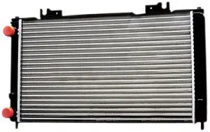 Радиатор охлаждения ПОАР для Лада Приора с кондиционером Halla