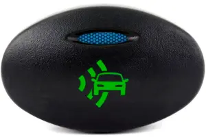 Кнопка пересвеченная антирадар с индикацией для Лада Калина