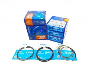 Кольца поршневые MAREL Standart 21083 наборные хром покрытие для ВАЗ 2108-21099, 2113-2115, Лада Калина, Гранта