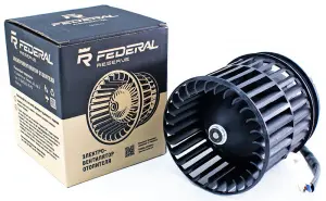 Электровентилятор отопителя Federal Reserve для ВАЗ 2110-2112 до 2003 года выпуска