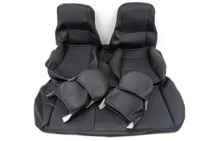 Обивка не чехлы на сиденья экокожа для ВАЗ 2108-21099, 2113-2115 Обивка не чехлы на сиденья экокожа для ВАЗ 2108-21099, 2113-2115