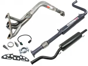 Выпускной комплект 4-2-1 с гофрой STT, 8V для ВАЗ 2108, 2109