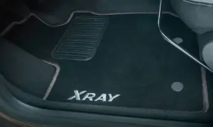 Ковры салона АвтоВАЗ текстильные сандал для Лада XRAY с вещевым ящиком