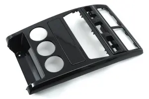 Центральная консоль 1DIN черный глянец для Лада Приора 2