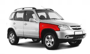 Крыло АвтоВАЗ переднее правое для Шевроле Нива после 2009 г. в. Крыло АвтоВАЗ переднее правое для Шевроле Нива после 2009 г. в.