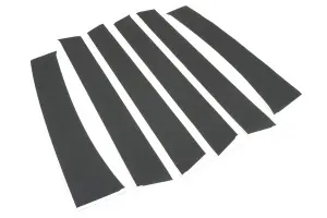 Наклейки стоек дверей матовые для Шевроле Нива, Лада Нива Travel