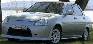 Передний бампер AVR Авангард-Спорт для Лада Приора Без покраски Передний бампер AVR Авангард-Спорт для Лада Приора Без покраски