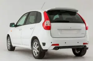 Бампер задний ЮРОЛТЮНИНГ MESSI для Лада Калина 2 хэтчбек Без покраски Бампер задний ЮРОЛТЮНИНГ MESSI для Лада Калина 2 хэтчбек Без покраски