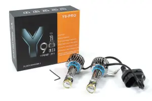 Светодиодные лампы Y9 mini LED HB3 для Лада Калина, Калина 2, Приора, Приора 2, Гранта, Веста, XRAY, Шевроле Нива Светодиодные лампы Y9 mini LED HB3 для Лада Калина, Калина 2, Приора, Приора 2, Гранта, Веста, XRAY, Шевроле Нива