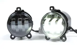 Противотуманные фары, ПТФ Sal-Man диодные 60W 5-диодов для Лада Приора, Шевроле Нива Противотуманные фары, ПТФ Sal-Man диодные 60W 5-диодов для Лада Приора, Шевроле Нива