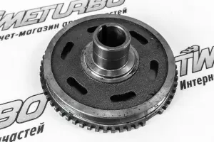 Демпферный шкив коленчатого вала чугунный распределённый впрыск для Лада Нива 4х4 инжекторный, 8 клапанный двигатель Демпферный шкив коленчатого вала чугунный распределённый впрыск для Лада Нива 4х4 инжекторный, 8 клапанный двигатель