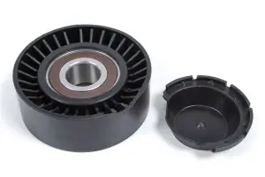 Уценка Ролик ремня приводов ANDYCAR натяжной для Лада Калина, Шевроле Нива брак скол Уценка Ролик ремня приводов ANDYCAR натяжной для Лада Калина, Шевроле Нива брак скол