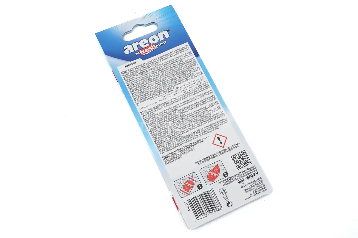 Освежитель воздуха Аreon Сухой MON CLASSIC Strawberry