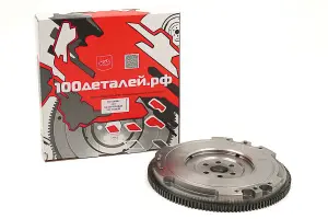 Маховик облегченный, чугунный, балансированный для Лада Приора 2, Калина 2, Гранта, Веста двигатель 1.6 л, тросовая КПП