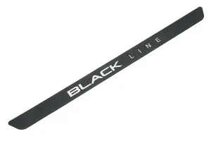 Оригинальная накладка на порог с надписью BLACK LINE для Лада Калина 2, Гранта, Гранта FL Оригинальная накладка на порог с надписью BLACK LINE для Лада Калина 2, Гранта, Гранта FL
