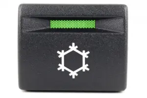 Кнопка пересвеченная кондиционера с индикацией для Лада Калина 2, Гранта, Гранта FL, Приора, Приора 2, Нива 4x4, Нива Legend