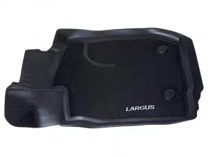 Ковры салона АвтоВАЗ комбинированные для Лада Ларгус 5 мест
