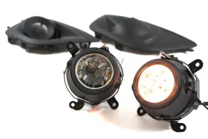 Противотуманные фары Линза под бампер нового образца для Лада Гранта Противотуманные фары Линза под бампер нового образца для Лада Гранта