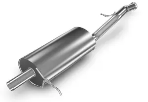 Глушитель AUTOPRODUCT основной нержавейка для Лада Калина 2 хэтчбек