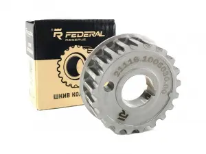 Шкива коленвала Federal Reserve для Лада Калина 2, Гранта с 8-ми клапанным двигателем Шкива коленвала Federal Reserve для Лада Калина 2, Гранта с 8-ми клапанным двигателем