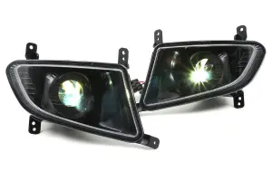 Противотуманные фары, ПТФ линза ZMB двухрежимные для Лада Приора 2 Противотуманные фары, ПТФ линза ZMB двухрежимные для Лада Приора 2