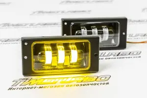 Светодиодные противотуманные фары 5 полос, 2 режима для ВАЗ 2110-2112, 2113-2115 Светодиодные противотуманные фары 5 полос, 2 режима для ВАЗ 2110-2112, 2113-2115