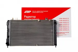 Радиатор охлаждения двигателя ДЗР для Лада Гранта Радиатор охлаждения двигателя ДЗР для Лада Гранта