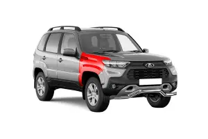 Крыло переднее правое для Лада Нива Travel Без покраски Крыло переднее правое для Лада Нива Travel Без покраски