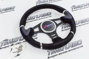 Руль Rtech замша с анатомической формой для ВАЗ