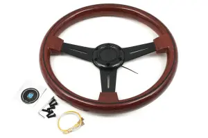 Руль PLASTWOOD NARDI в стиле Muscle Car с черным металлическим каркасом прорезь для ВАЗ 2101-2107, 2108-21099, 2113-2115, Лада Калина, Приора, Нива 4x4, Шевроле Нива до 2006 г. в. Руль PLASTWOOD NARDI в стиле Muscle Car с черным металлическим каркасом прорезь для ВАЗ 2101-2107, 2108-21099, 2113-2115, Лада Калина, Приора, Нива 4x4, Шевроле Нива до 2006 г. в.