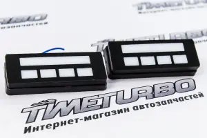 LED диодные квадраты с полосой повторители поворота PN-1 для Лада Нива 4х4