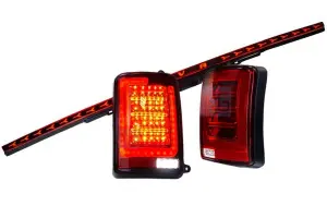 Комплект задние фонари и дополнительный стоп-сигнал Niva, стрелки габариты+повторитель для Лада Нива 4х4