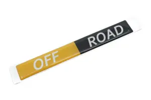 Эмблема OFF ROAD на двери и чехол запасного колеса для Шевроле Нива