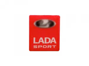 Наклейка автомобильная LADA Sport 65х55 мм Наклейка автомобильная LADA Sport 65х55 мм