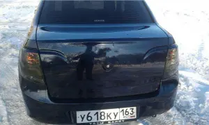 Реснички Снайпер на задние фонари для Лада Гранта седан Без покраски